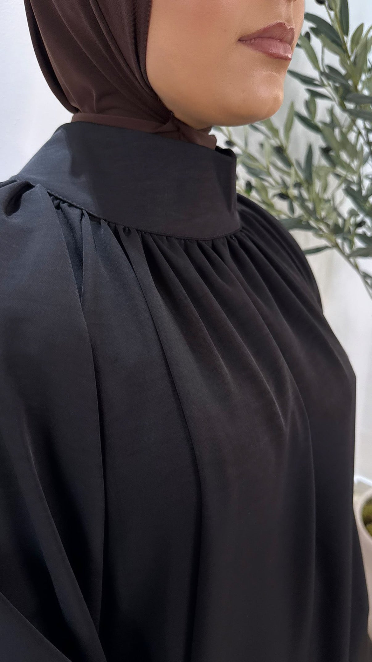 Long sleeve dress - black