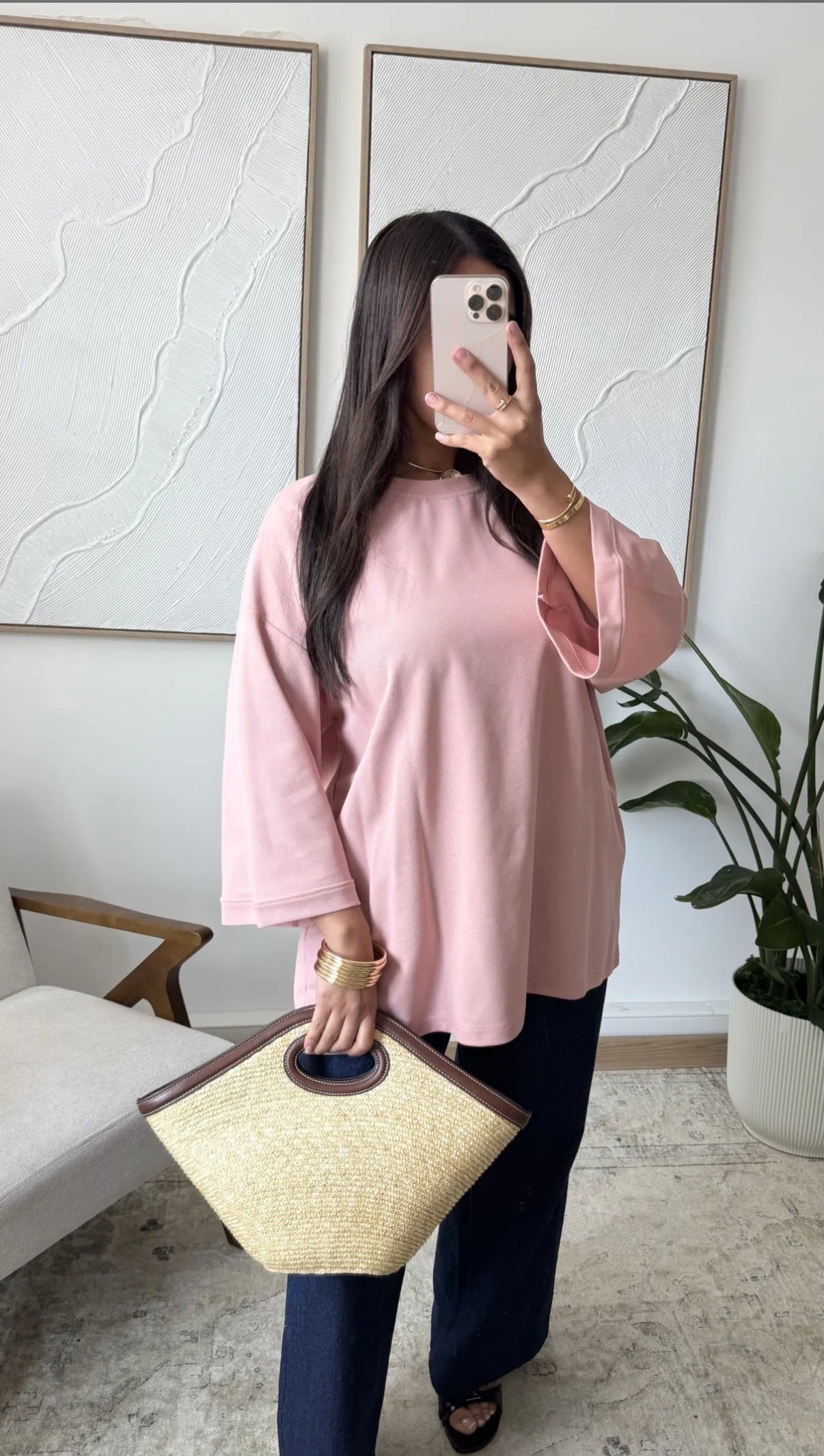 Basic t-shirt - pink