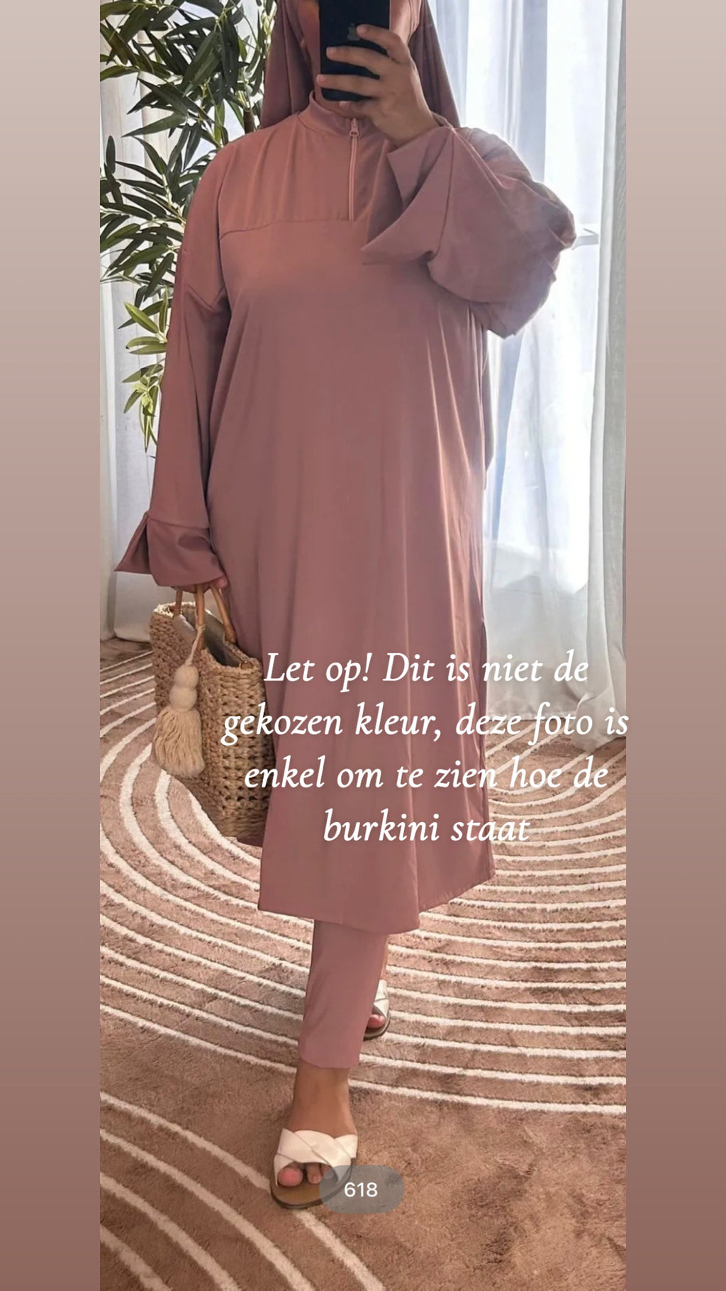 Burkini long - Yellow