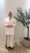 Split Blazer - Soft pink