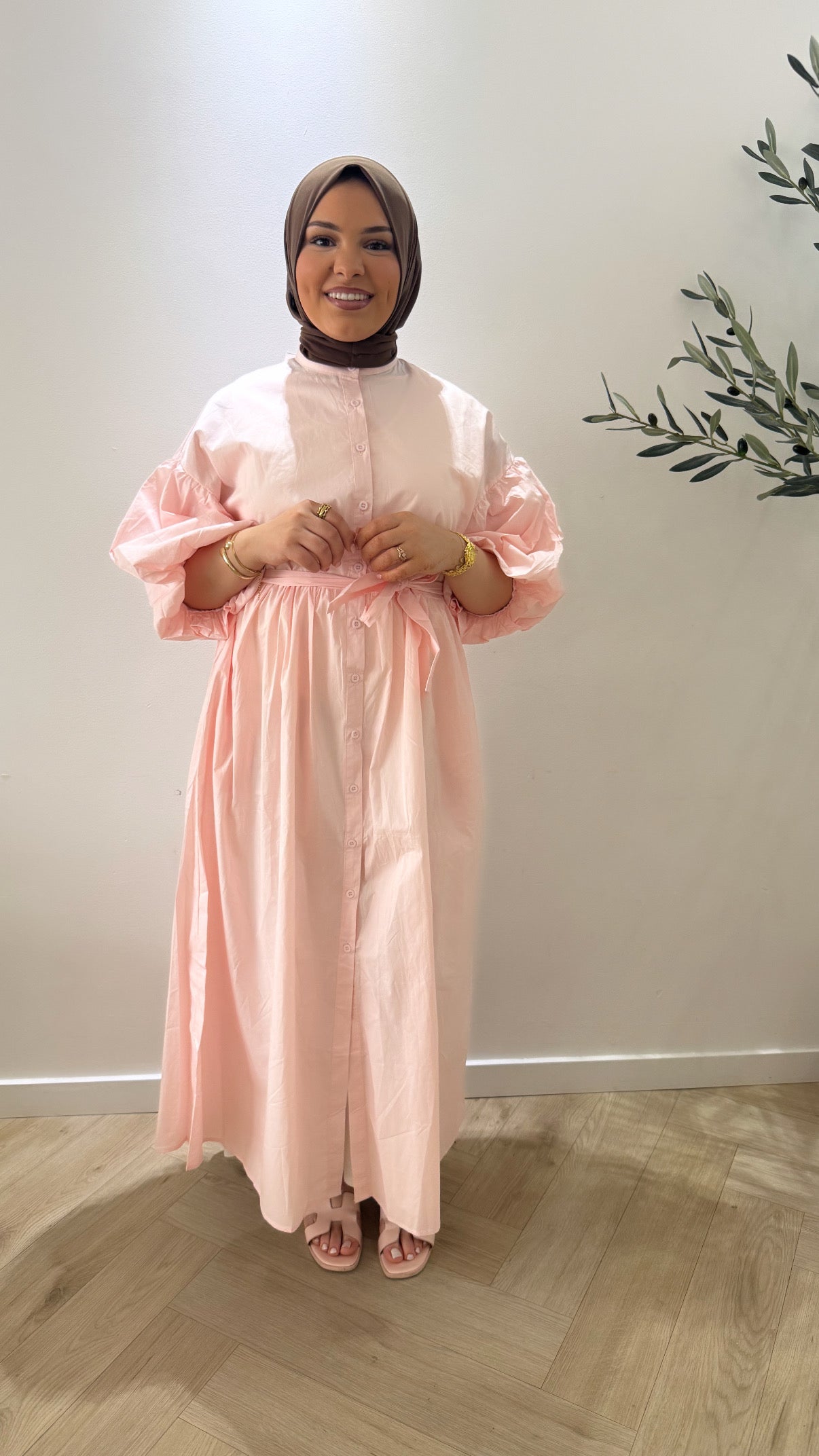 Ballon sleeve - pink