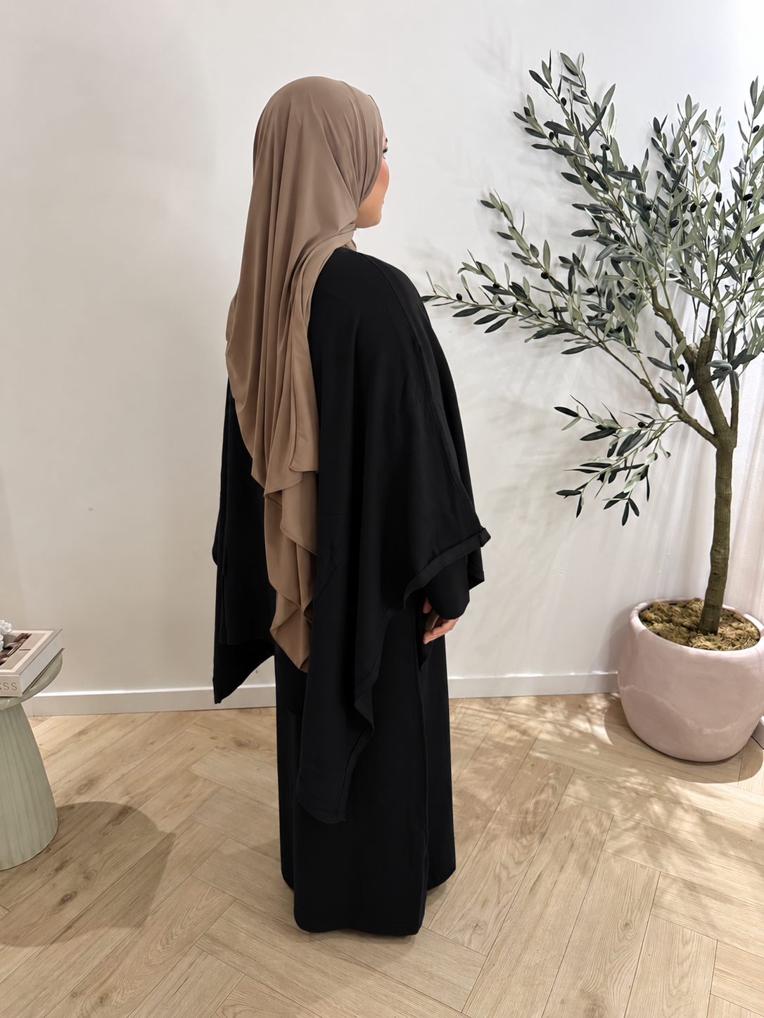 Poncho set - black