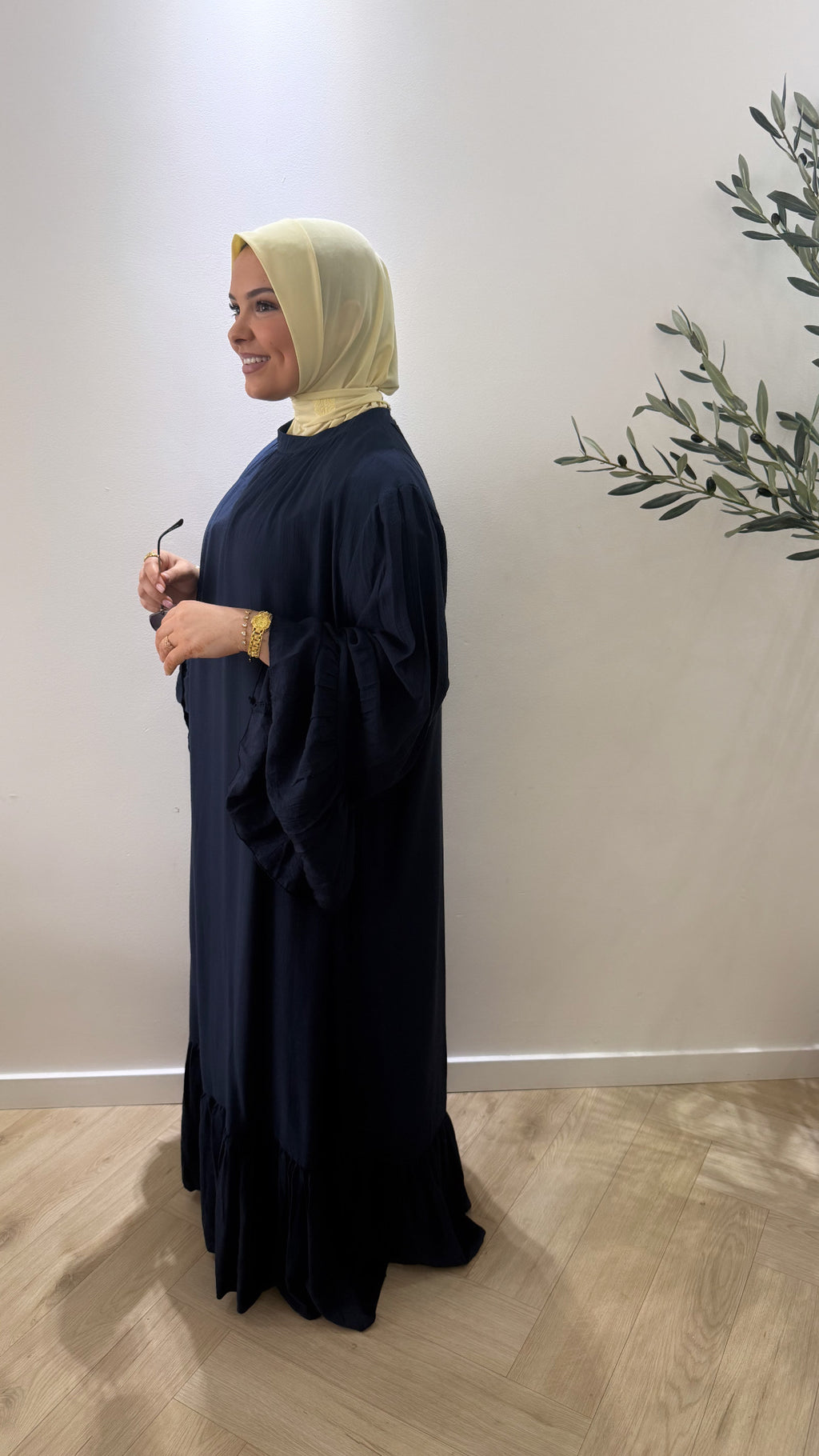 Long sleeve dress - navy