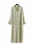 Flower dress - mint green