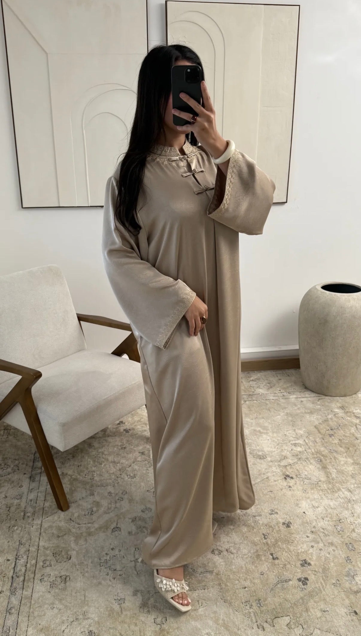 Marrakech dress - taupe