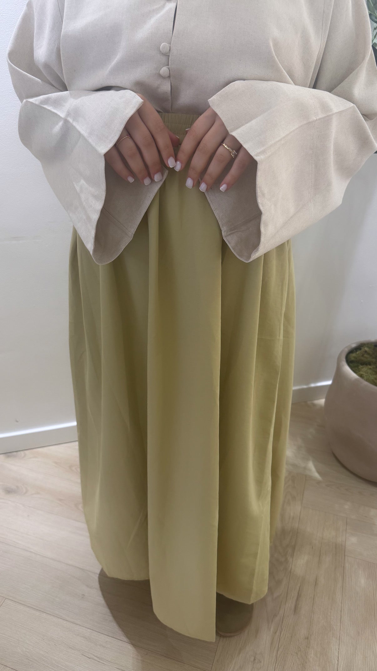 Classy Skirt - Mustard