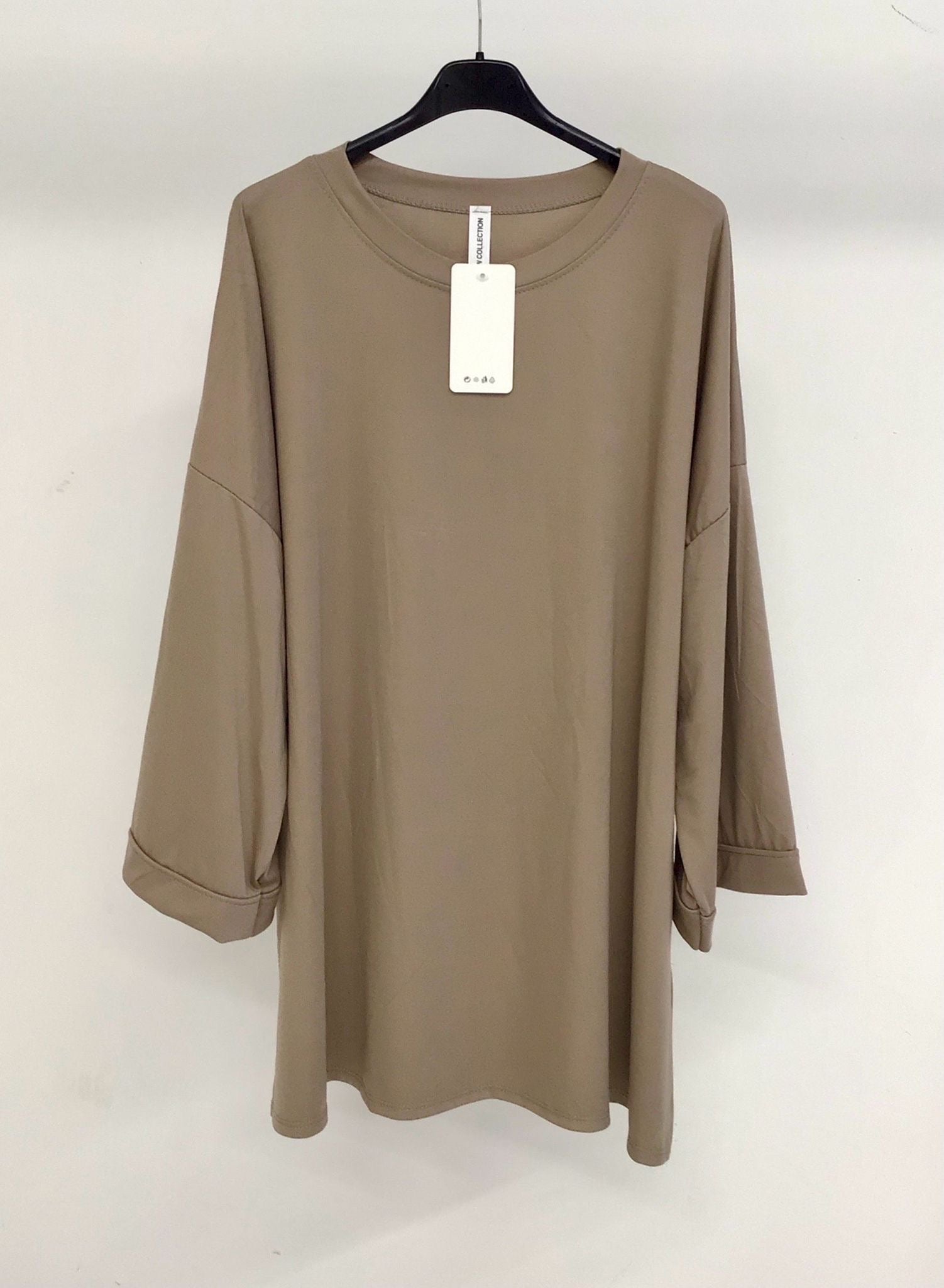 Basic t-shirt - taupe