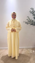 The stripe dress - yellow