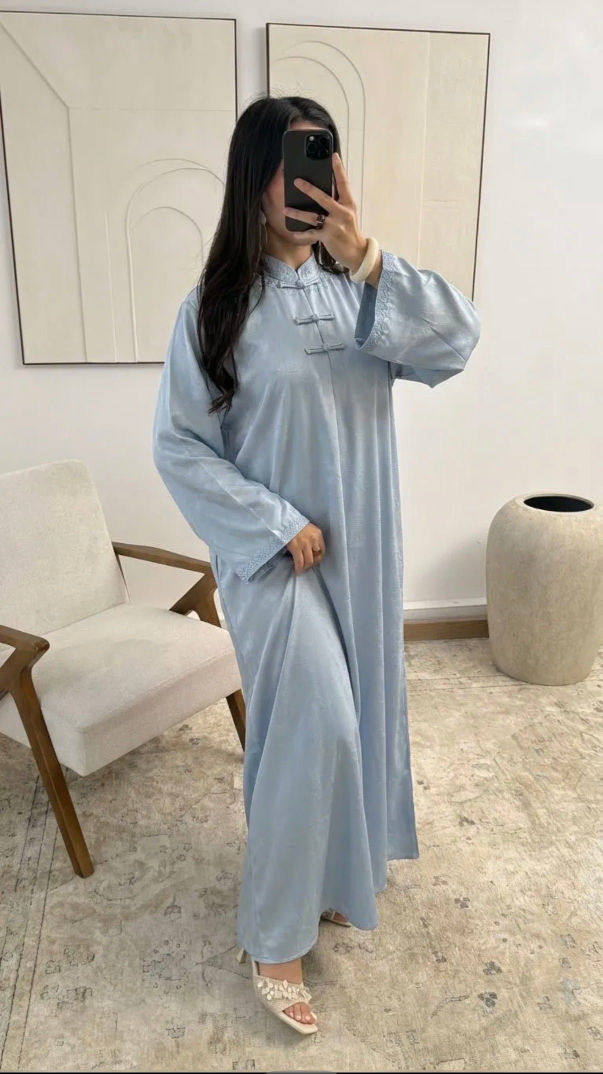 Marrakech dress - sky blue
