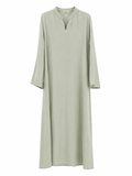 Satin dress - mint green