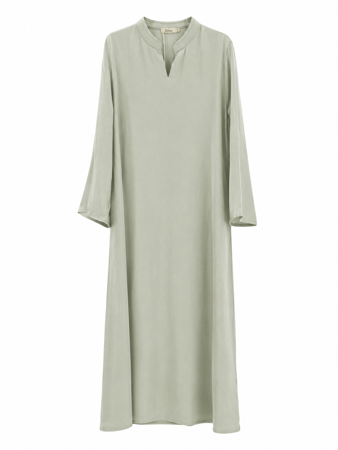 Satin dress - mint green