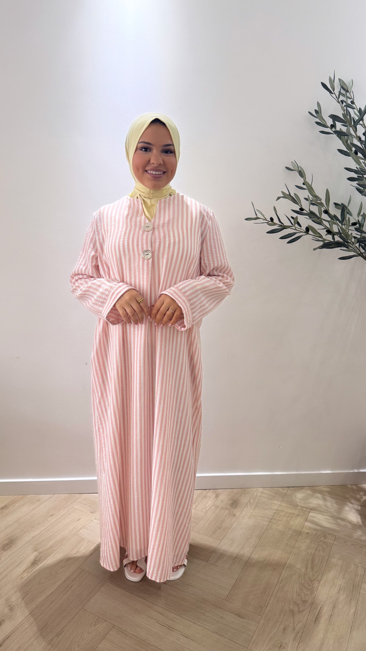 The stripe dress - pink