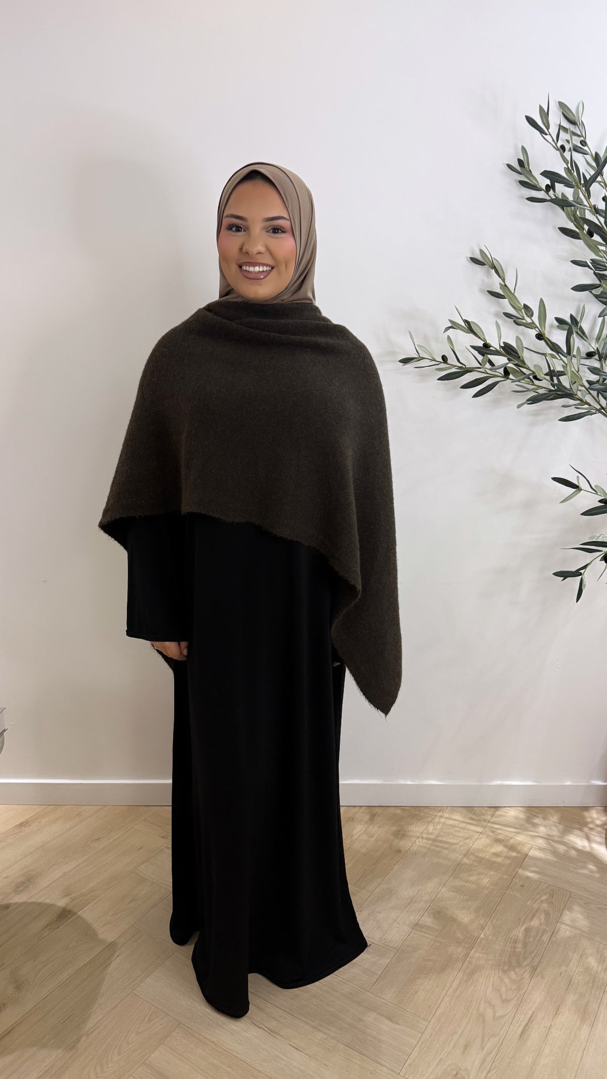 Poncho - brown