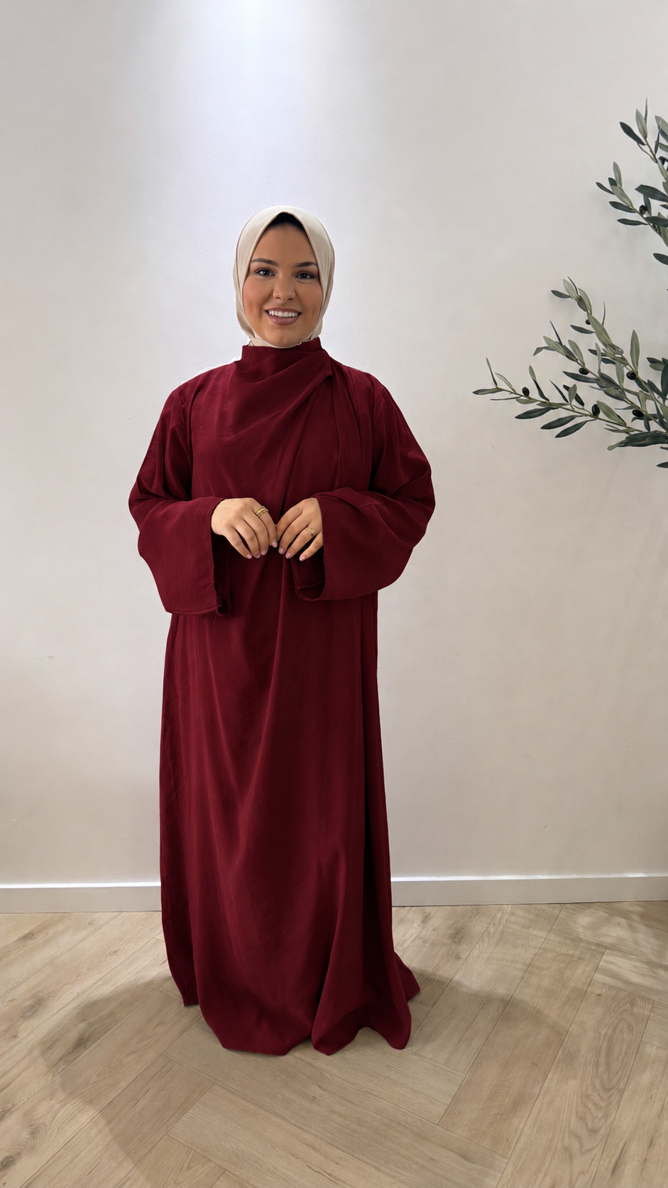 Essential dress - Bordeaux