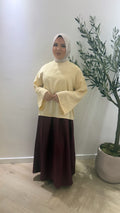 Flowy Blouse - Butter Yellow