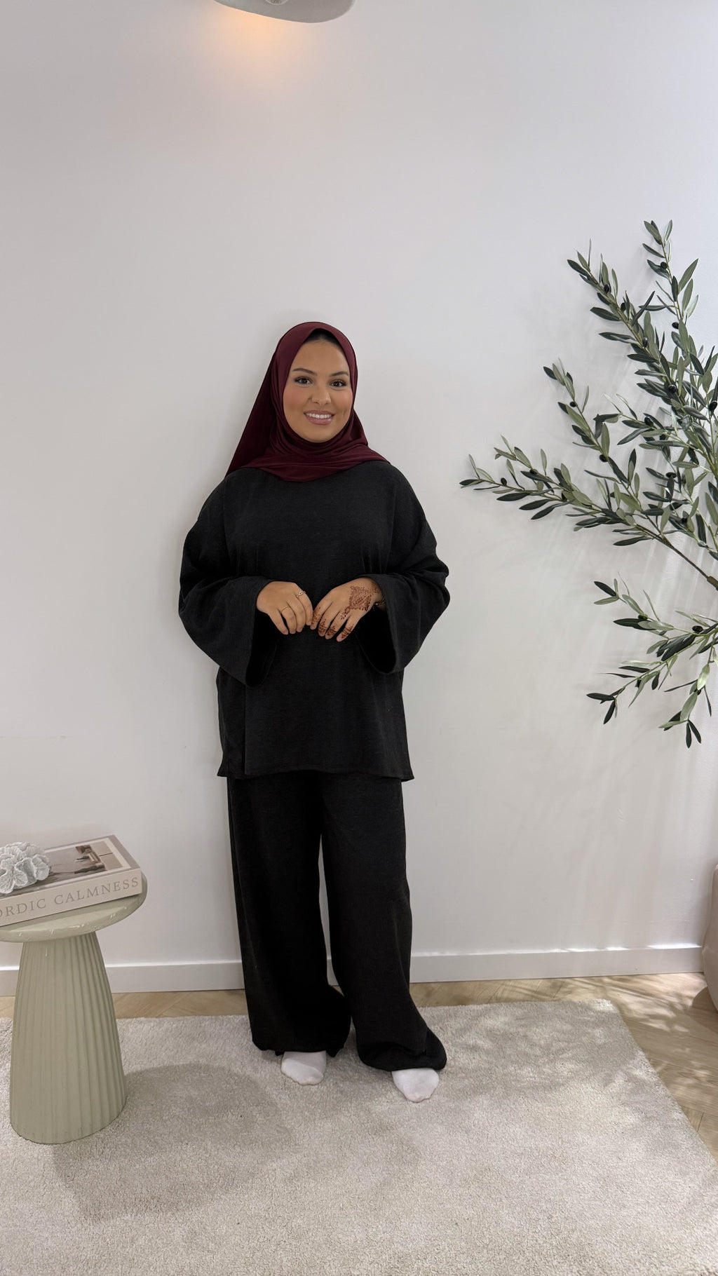Comfy twinset - black