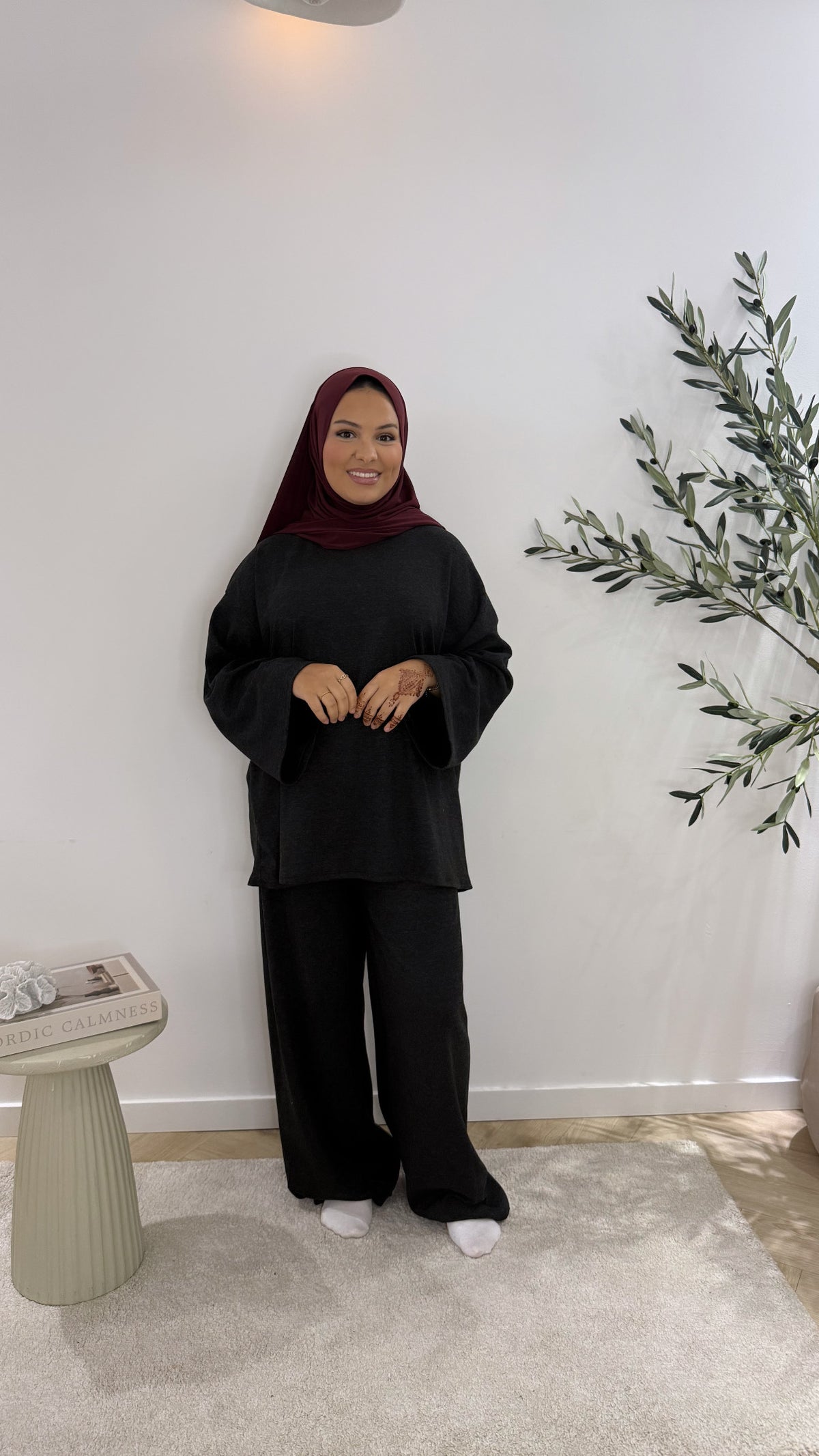 Comfy twinset - black