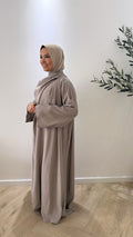 Essential dress - taupe
