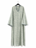 Flower dress - sky blue