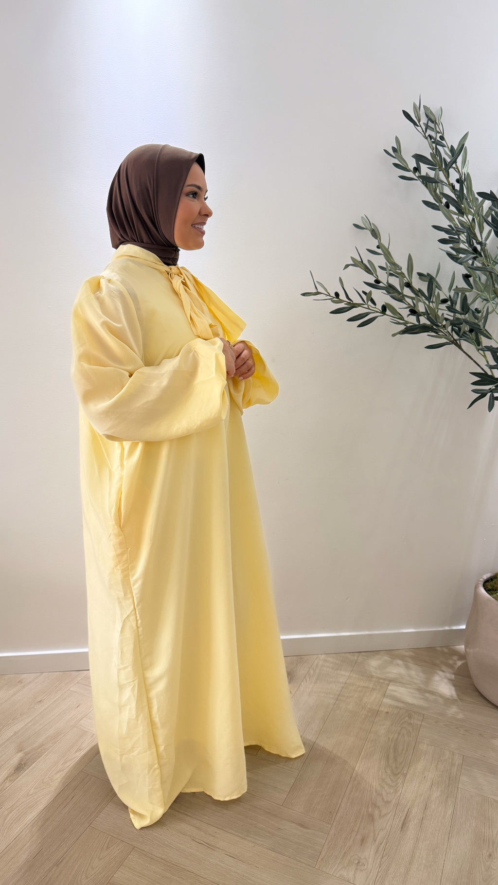 Strik dress - yellow