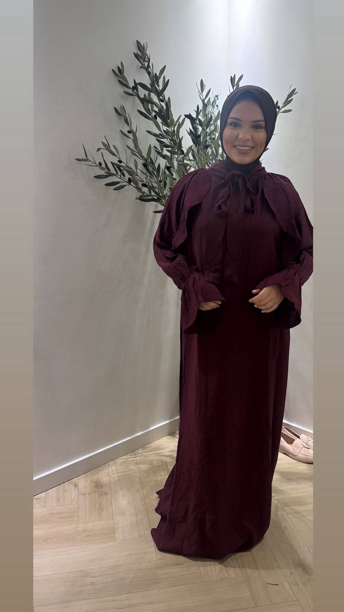 Strik dress - paars
