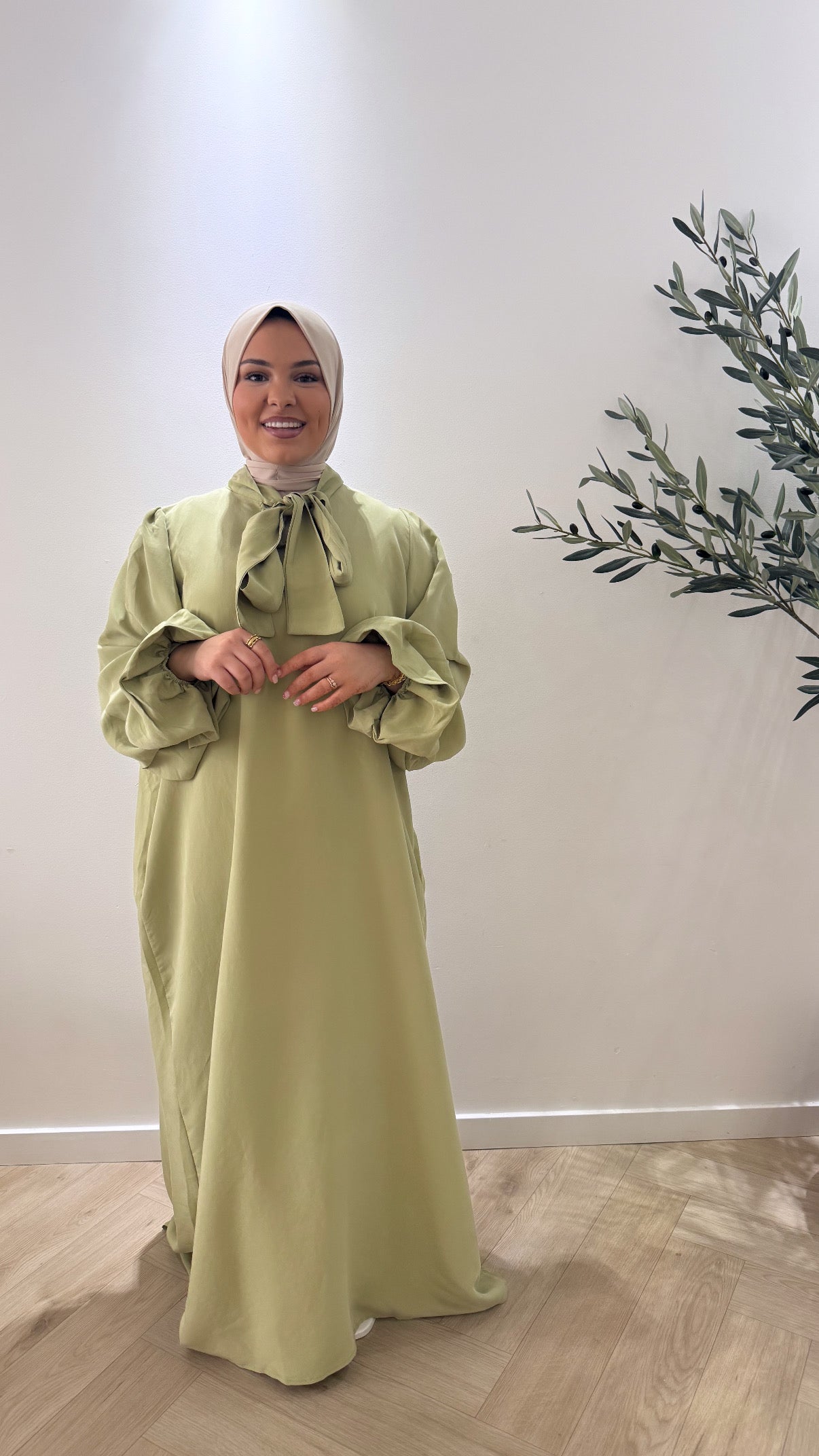 Strik dress - green