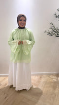 Flowy bell blouse - mint