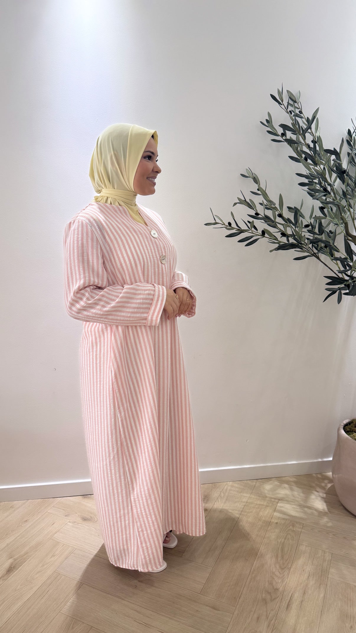 The stripe dress - pink