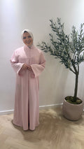 Button Dress - Soft Pink
