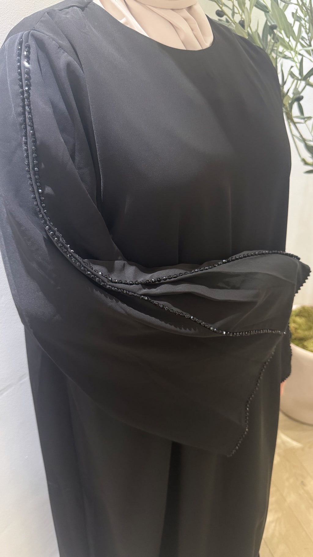 Elegance Abaya - Black