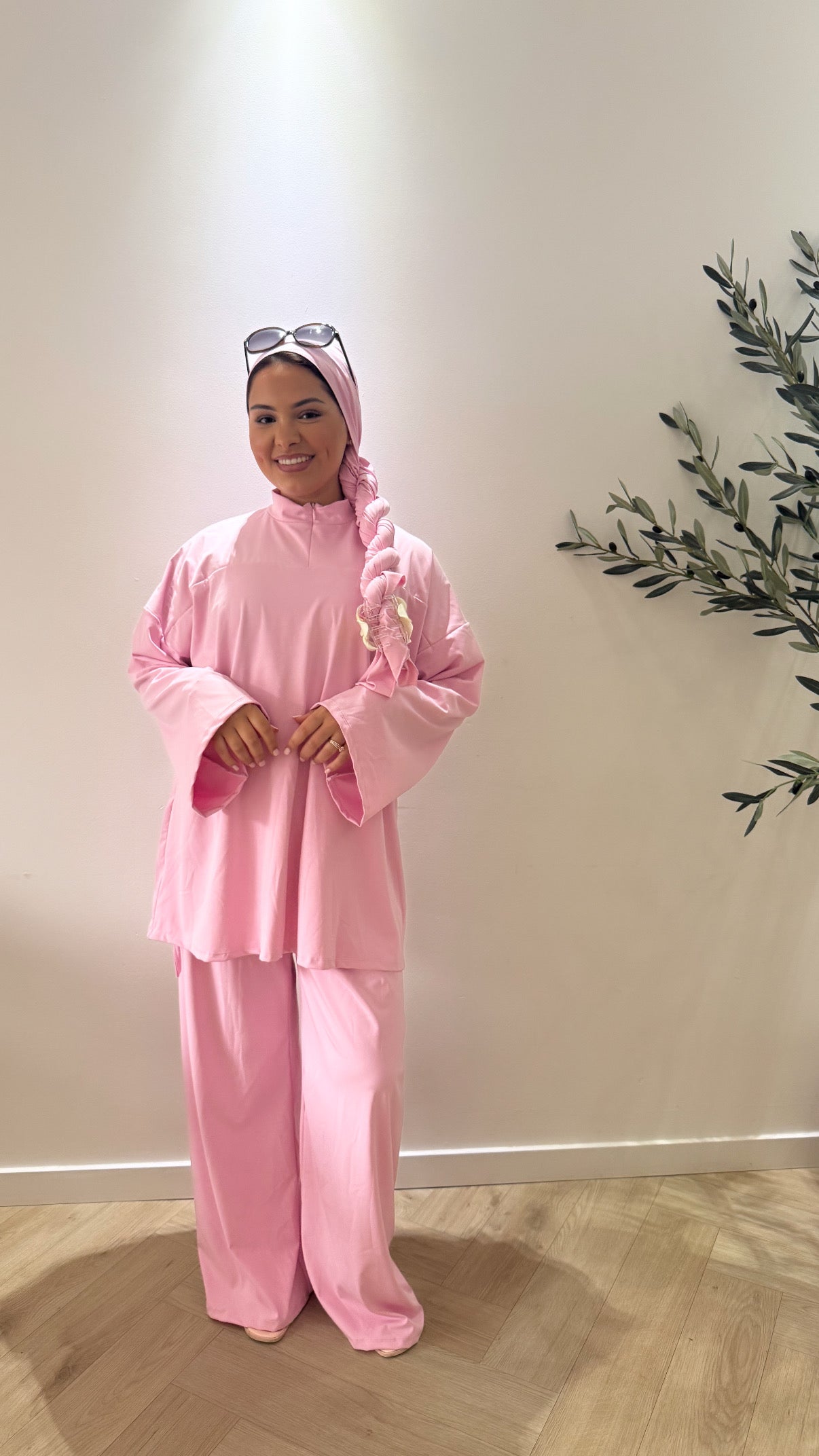 Burkini short - pink