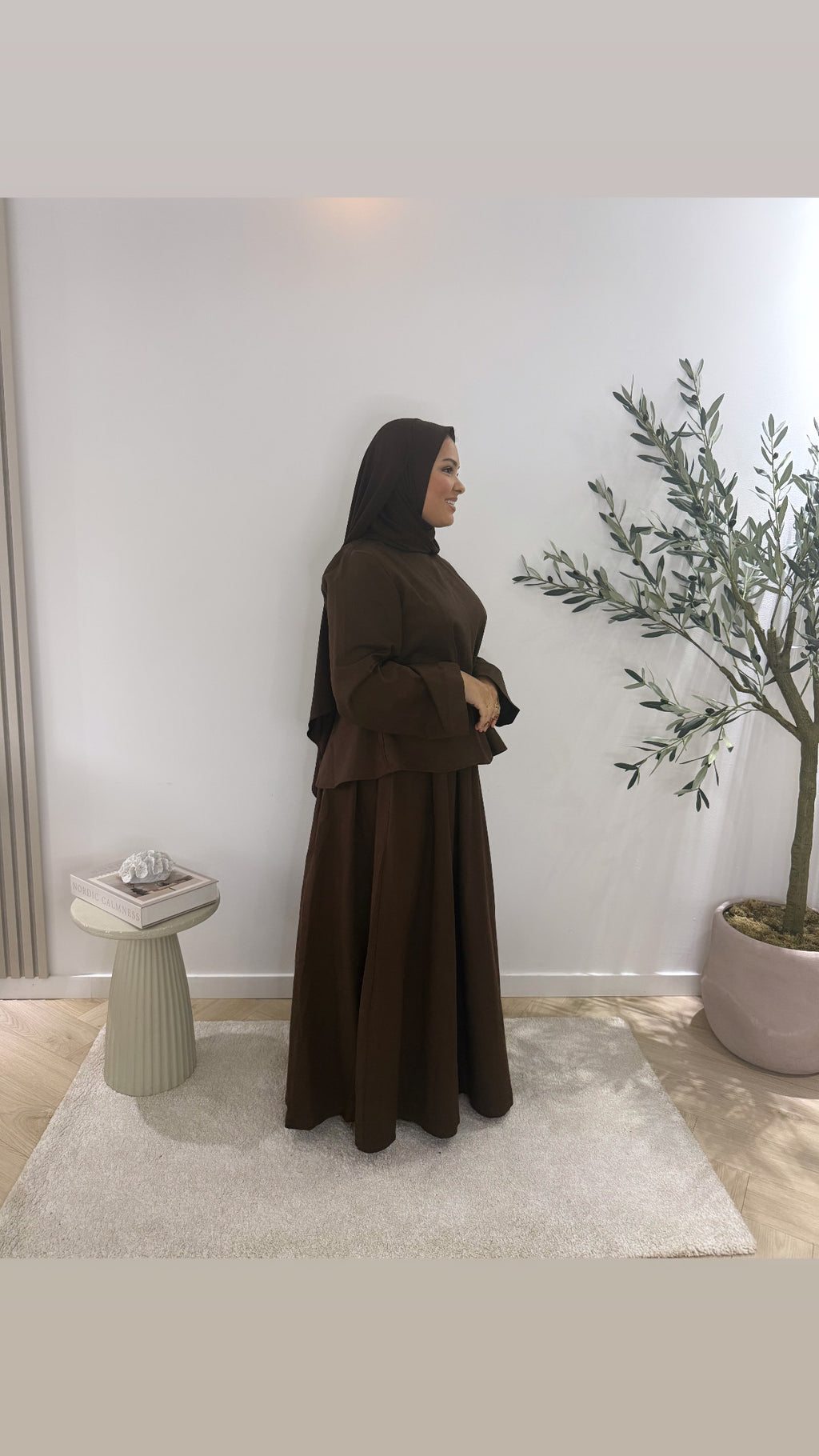 Classy twinset - brown