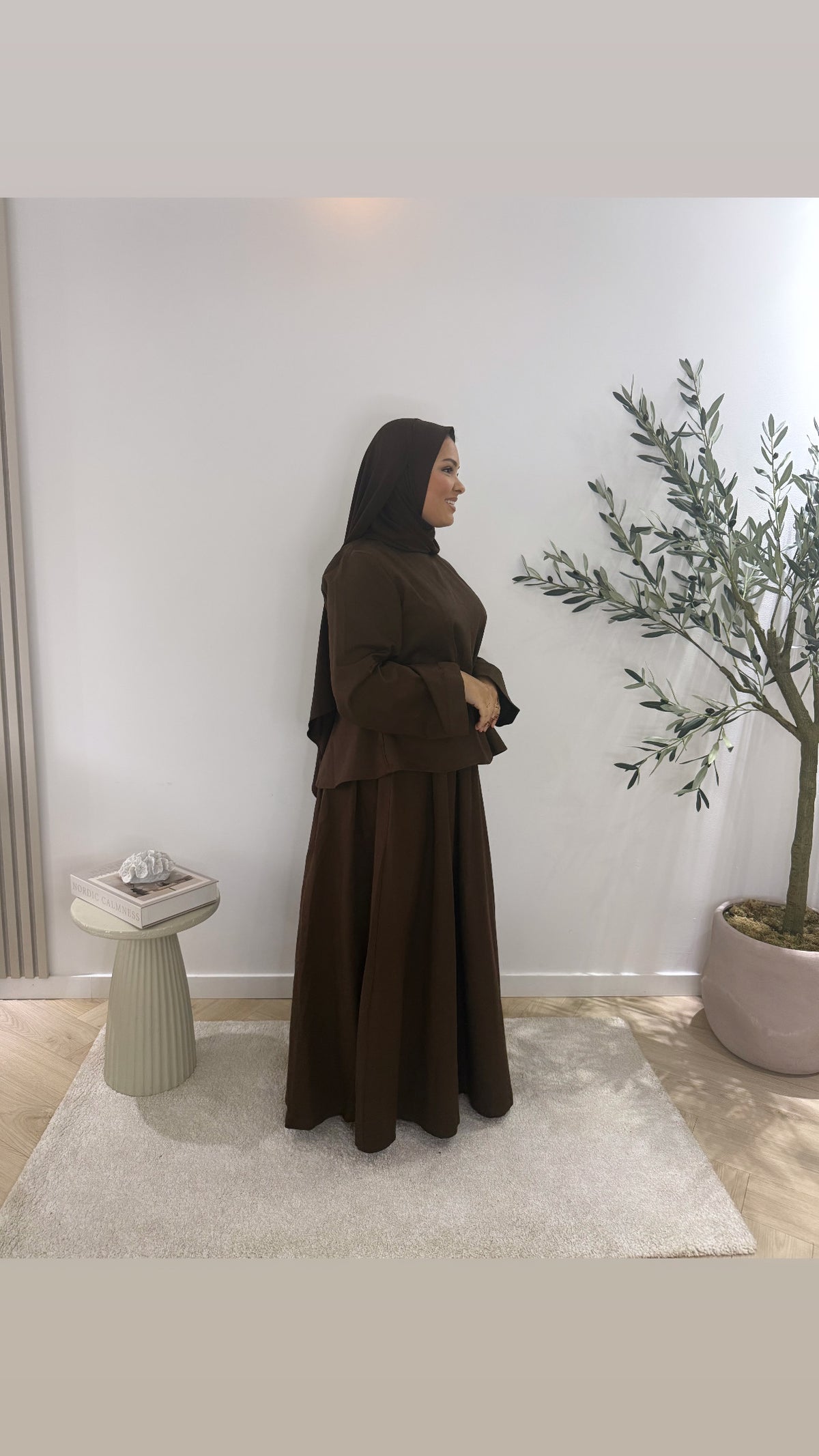 Classy twinset - brown