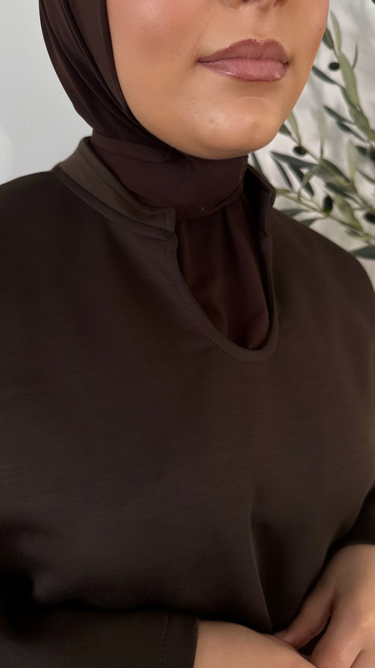 Essential twinset - brown