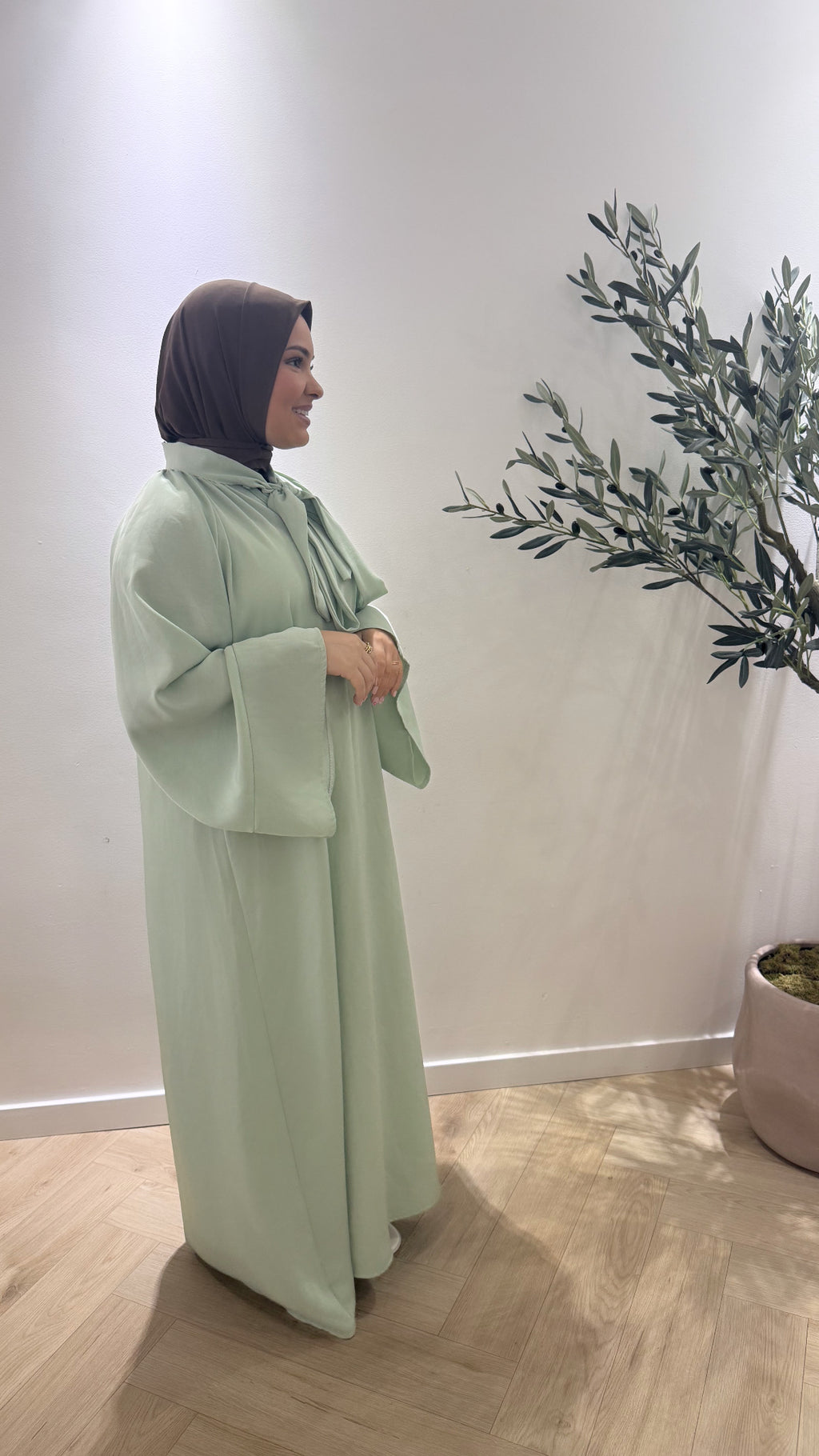 Long sleeve dress - mint