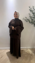Collar Twinset - Dark Brown