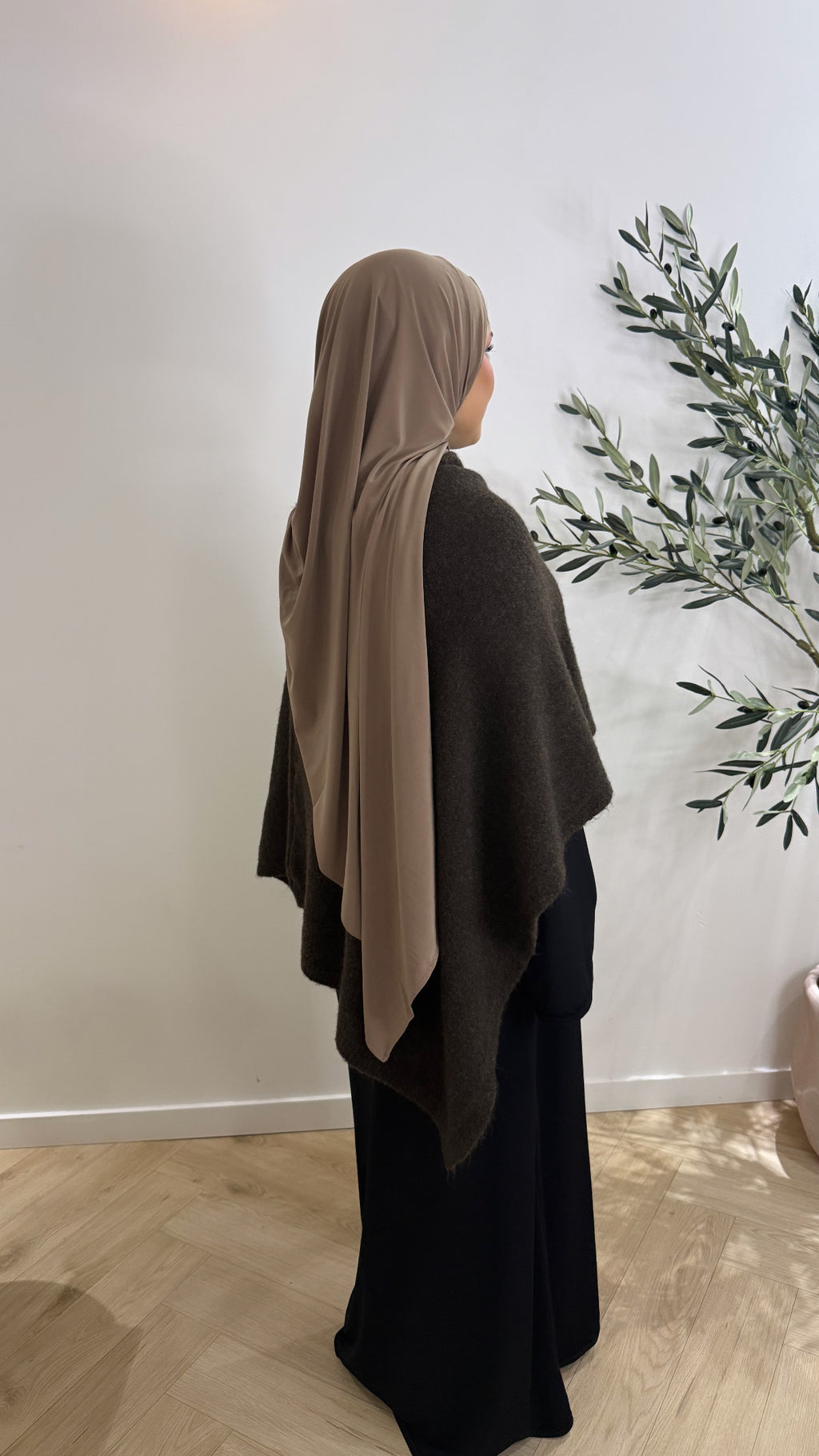Poncho - brown