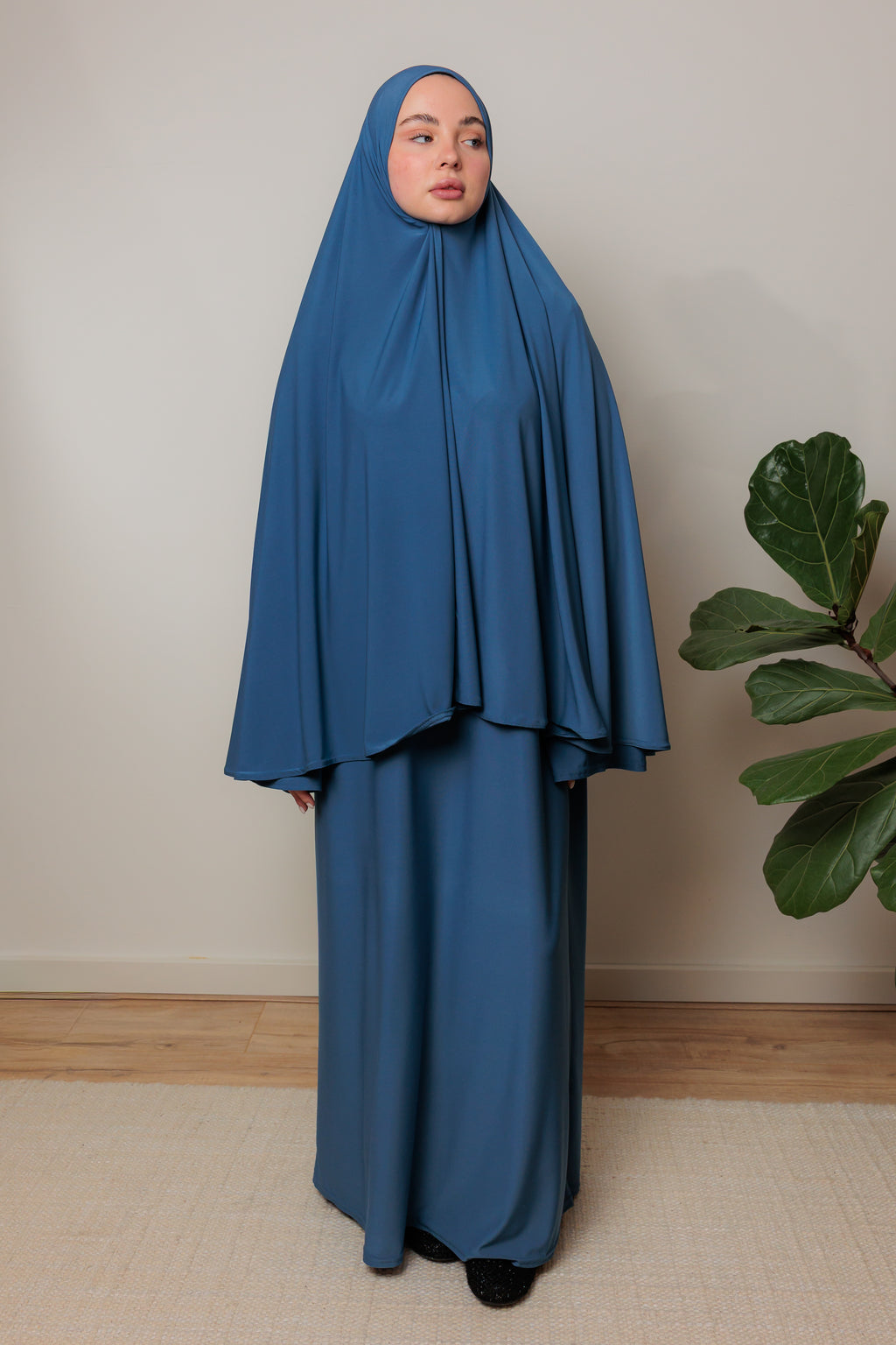 Jersey Khimaarset - Yale Blue