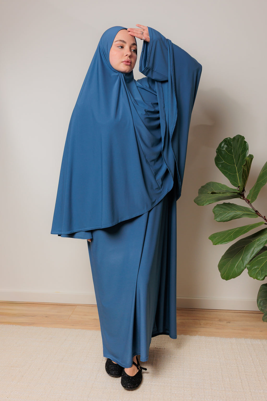 Jersey Khimaarset - Yale Blue